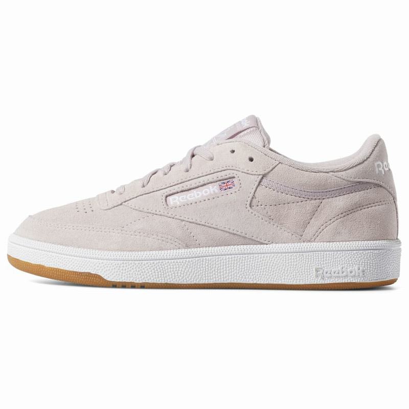 Reebok Club C 85 Tenisky Damske - Siva/Biele CB9963XO